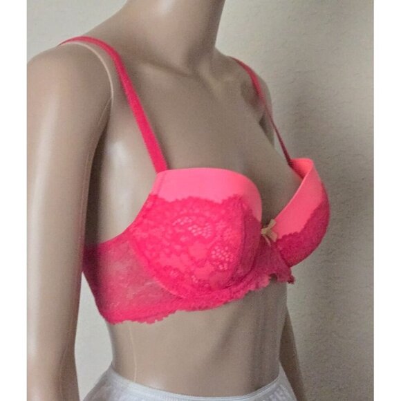 Victoria's Secret Dream Angels Lined Demi under wired multicolor 32D - Picture 2 of 7